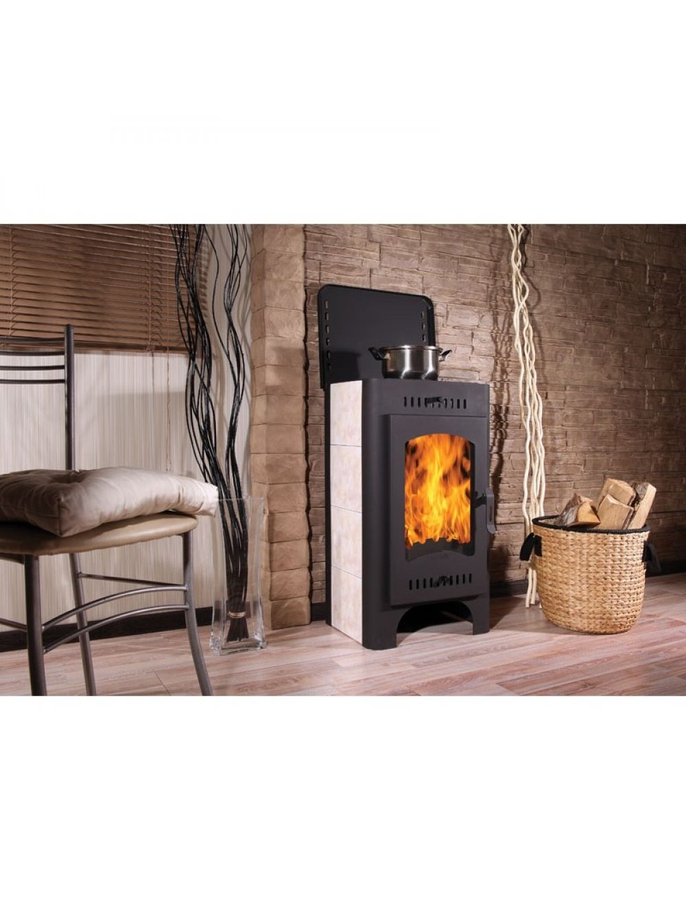 печь бавария с плитой и духовым шкафом