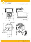 Дровяная печь Везувий лава 16 (ДТ-3С)