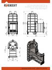 Печь для бани Эверест "Steam Master" 38 (320) ЧУГУН (под обкладку)