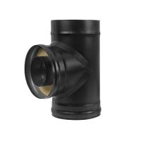 Сэндвич-тройник "BLACK" (AISI 430/0,8мм)