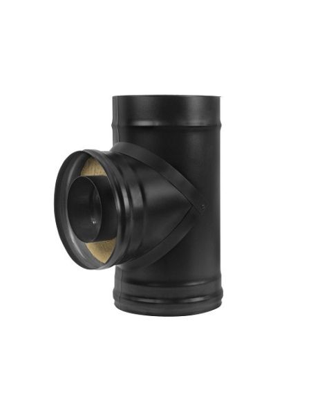 Сэндвич-тройник "BLACK" (AISI 430/0,8мм) Сэндвич-тройник "BLACK" (AISI 430/0,8мм)