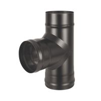 Тройник BLACK (AISI 430/0,8мм) 90* Тройник BLACK (AISI 430/0,8мм) 90*