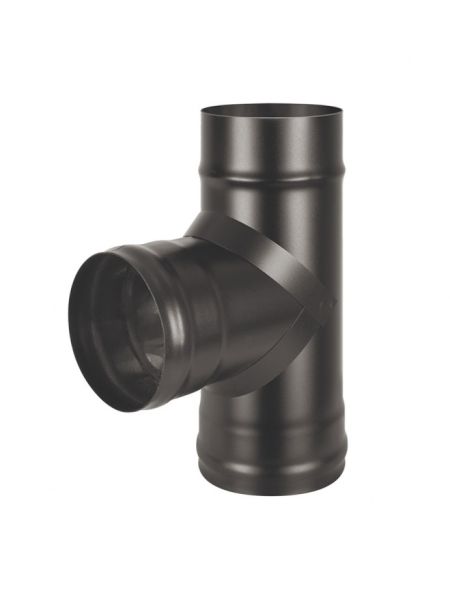 Тройник BLACK (AISI 430/0,8мм) 90* Тройник BLACK (AISI 430/0,8мм) 90*